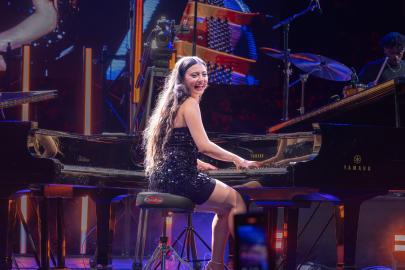 Genç müzisyen Türkiye’deki ilk konserini Akra Caz Festivali’nde verdi