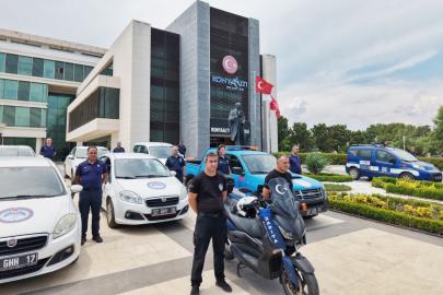 Konyaaltı zabıtası YKS için görev başında