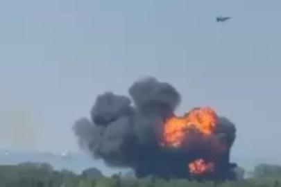 Yalova'da F16 eğitim sırasında düştü